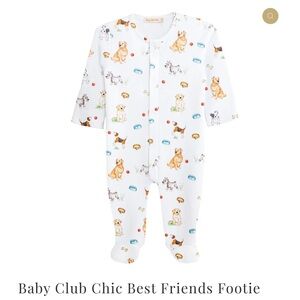 🔴BABY CLUB CHIC Best Friends Footie Pajamas🔴